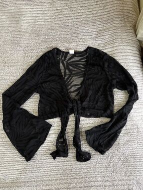 Windsor Mesh Bolero Cardigan Cover Up Size Large Summer Swim